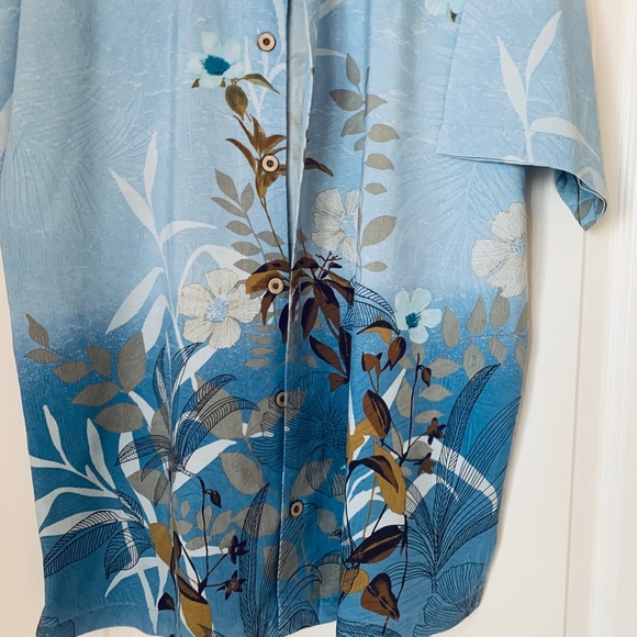 TOMMY BAHAMA Tropical Silk Short Sleeve  Camp Shirt XL - Picture 3 of 6
